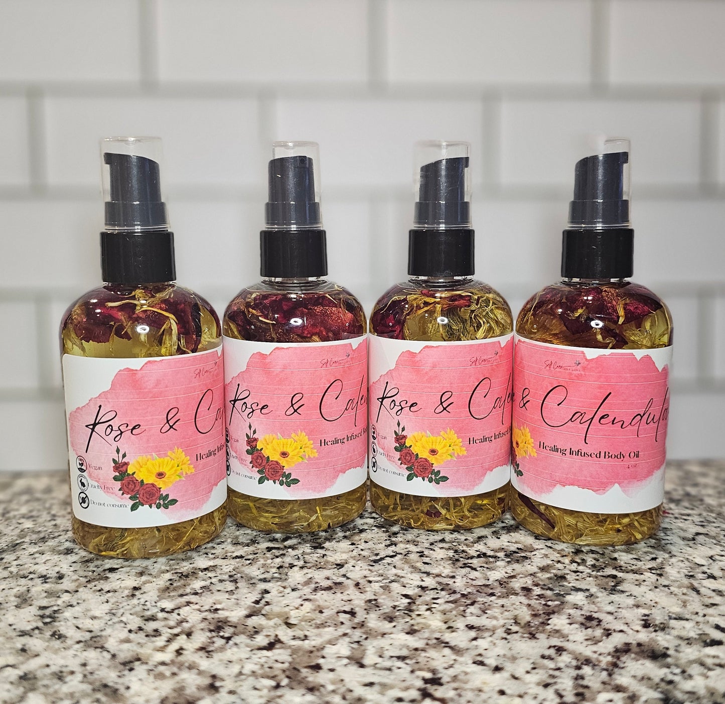 Healing Body Oil {Rose/Calendula}