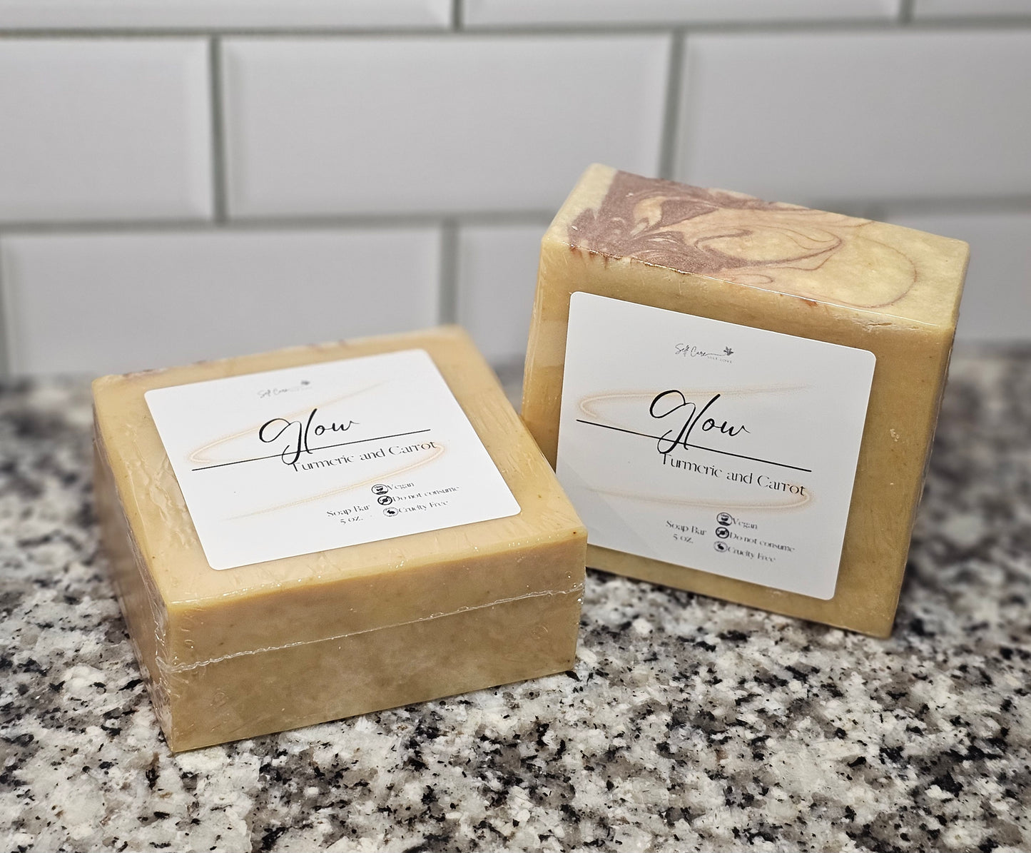 GLOW Turmeric N Carrot Soap Bar