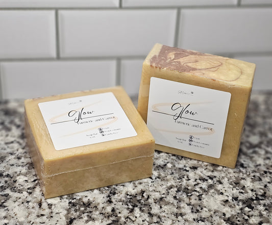GLOW Turmeric N Carrot Soap Bar