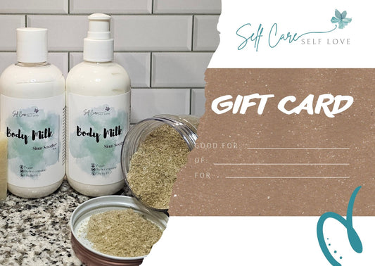 Self Care Self Love Gift Card