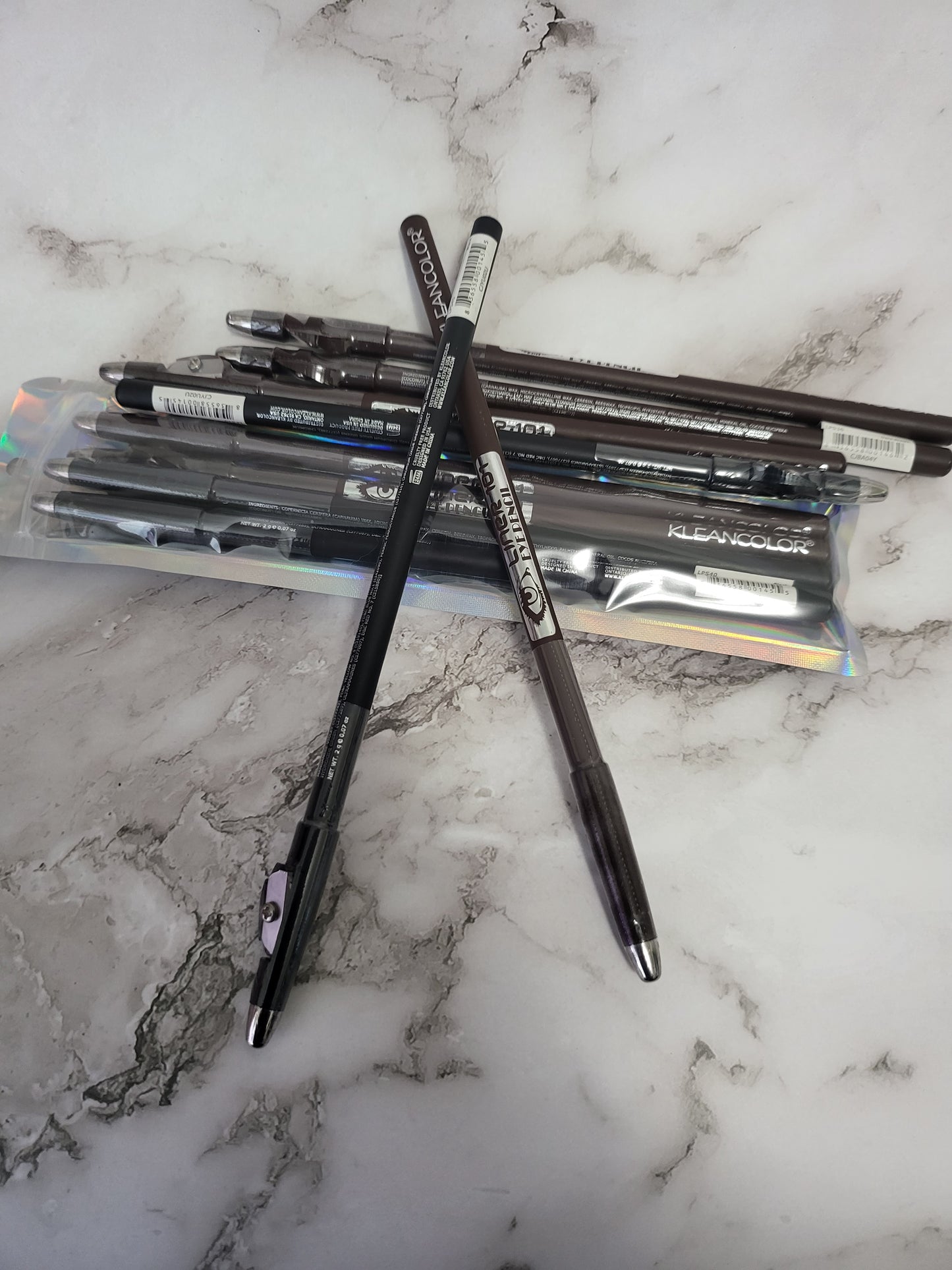 Eye Lined Pencil w/Sharper (4pc set)