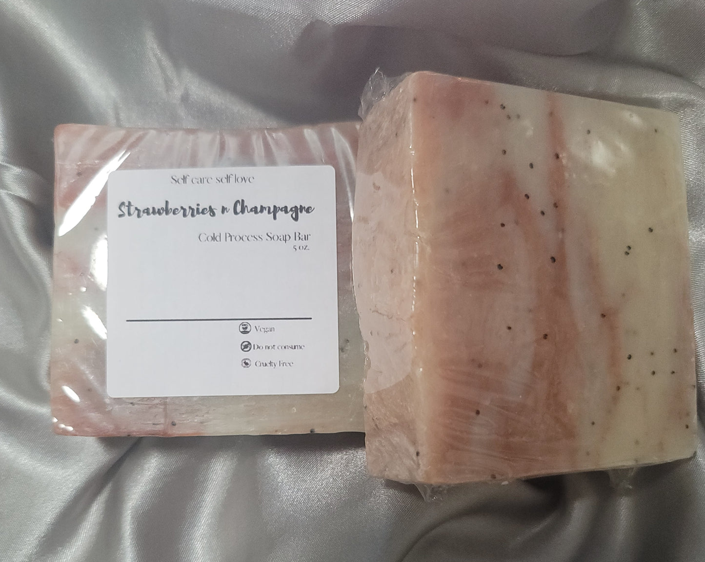 Strawberries and Champagne Soap bar