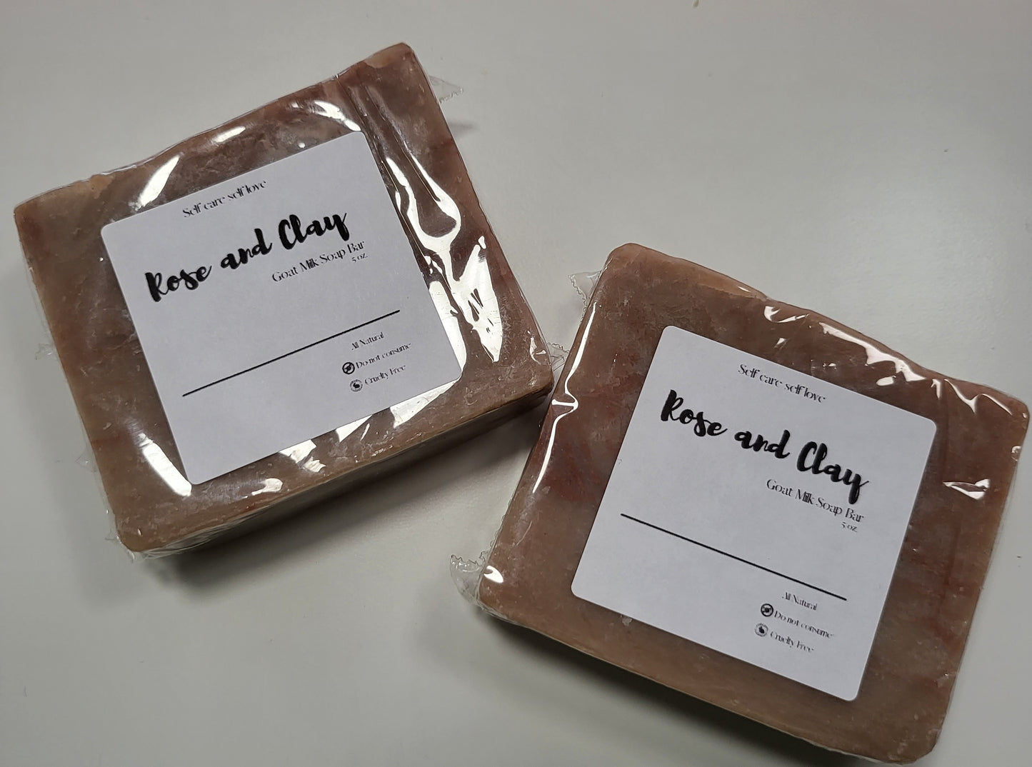 Rose and Clay Soap bar