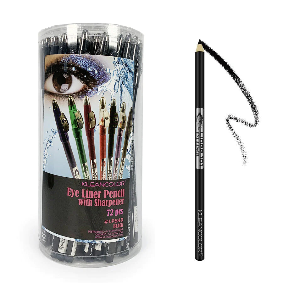 Eye Lined Pencil w/Sharper (4pc set)