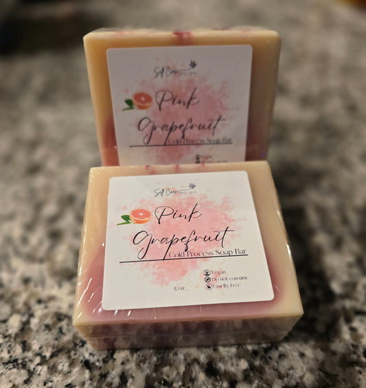 Pink Grapefruit soap bar