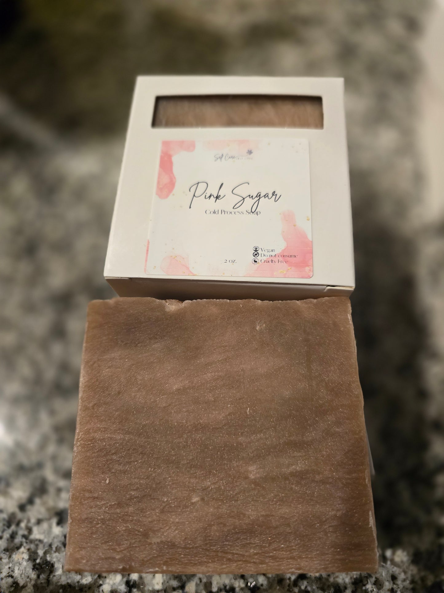 Pink Sugar Soap Bar