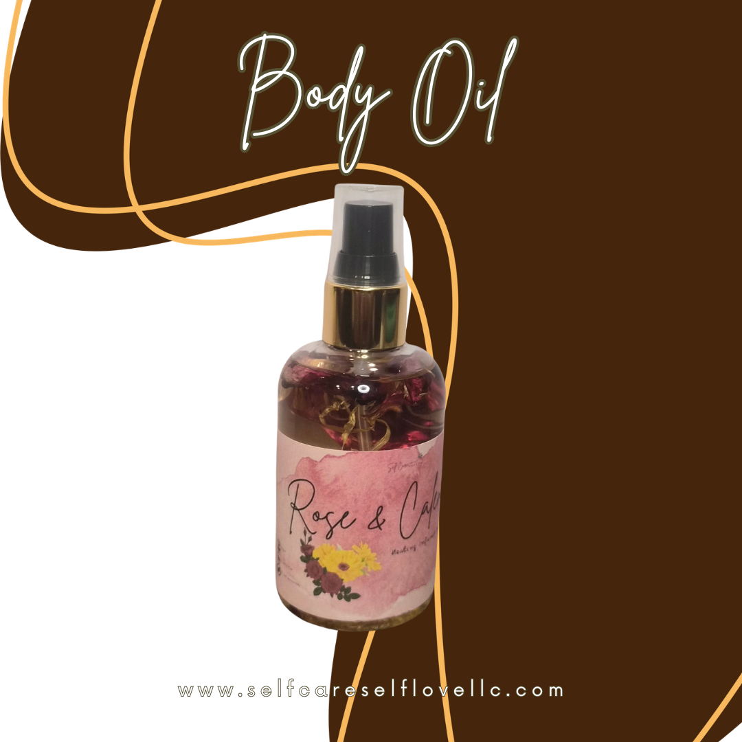 Healing Body Oil {Rose/Calendula}
