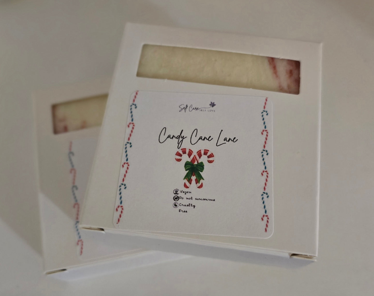 Candy Cane Lane Soap Bar