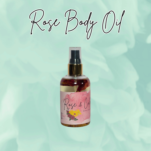 Healing Body Oil {Rose/Calendula}